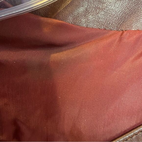 Foxmoor Retro 80s 70s Leather Jacket Blazer Coat Size 9 - Picture 13 of 15